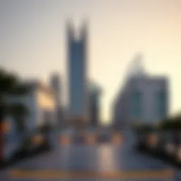 Stunning architectural design of Ajman One Towers