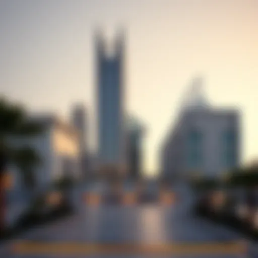 Architectural Marvel of Ajman One Towers Stunning architectural design of Ajman One Towers