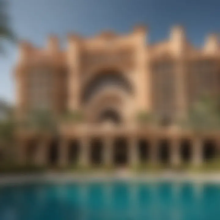 Graph depicting seasonal pricing fluctuations at Atlantis The Palm