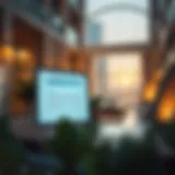 Visual representation of a digital tenancy contract