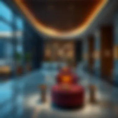 Luxurious amenities within Al Shafar Tower's residential spaces