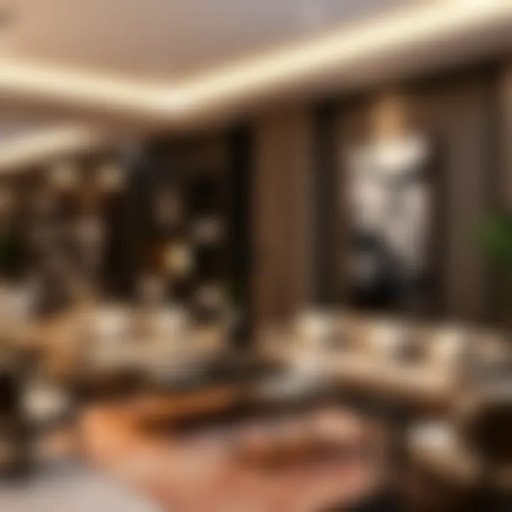 Luxurious home decor selection