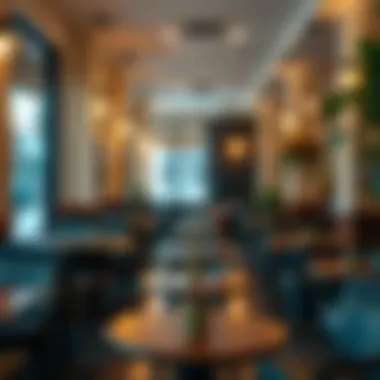 The inviting interior of Saya Cafe with cozy seating arrangements