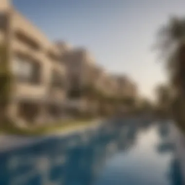 Vibrant community spaces surrounding Damac Prive enhancing lifestyle