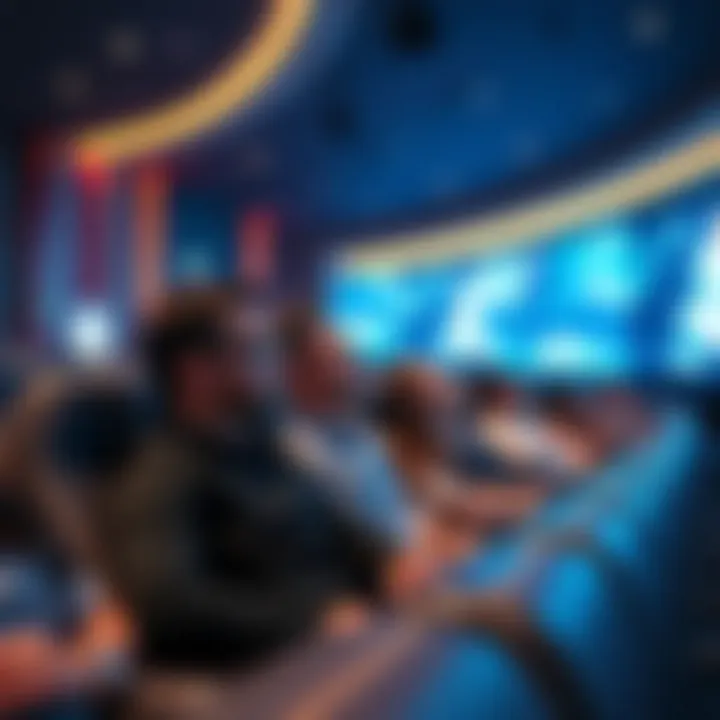 Cinematic Experience at Dubai Hills Mall Guests enjoying the cinematic experience at Dubai Hills Mall