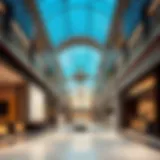 Captivating interior view of Dubai Mall showcasing luxury boutiques