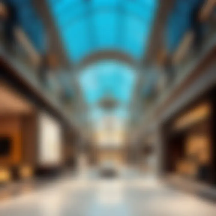 Captivating interior view of Dubai Mall showcasing luxury boutiques