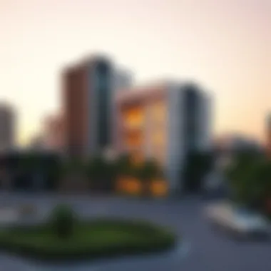 Diverse neighborhoods in Dubai highlighting various property types