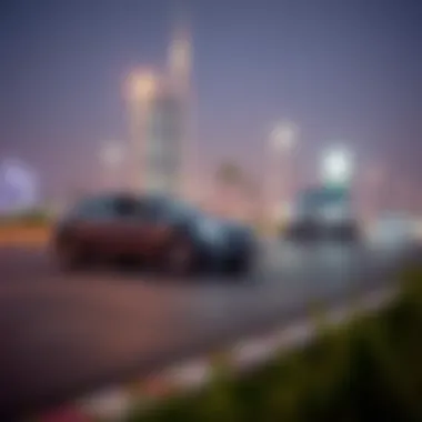 Infographic on government incentives for electric vehicle buyers in the UAE