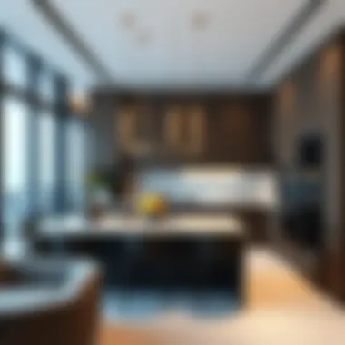 Luxurious kitchen design