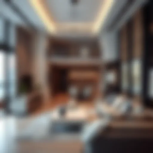 Contemporary Layout of Sunrise Bay Tower 1 Modern living space layout