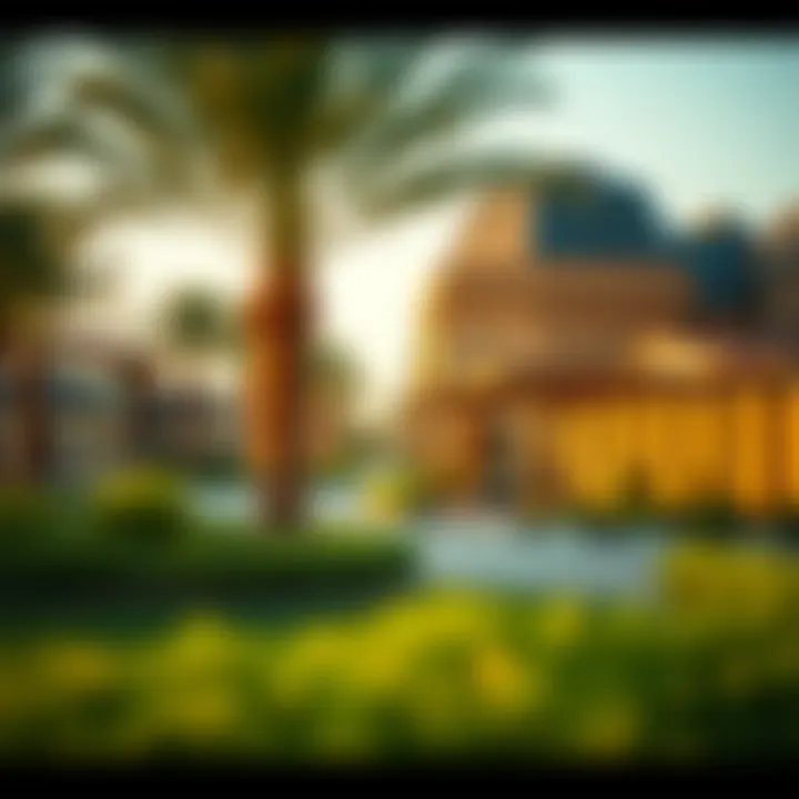 Beautiful parks and recreational areas in Janan Mowailih