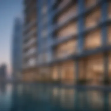 Architectural Elegance of Liv Waterside Stunning architecture of Liv Waterside showcasing modern design elements
