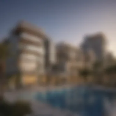 Modern residential development in the مركز ليوا area