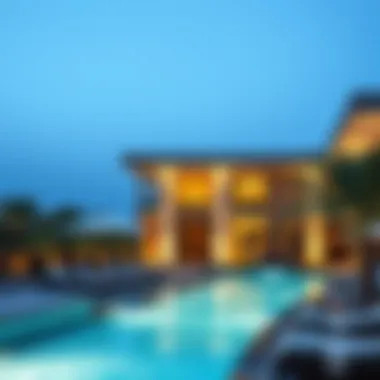 Luxury private pool design in Dubai