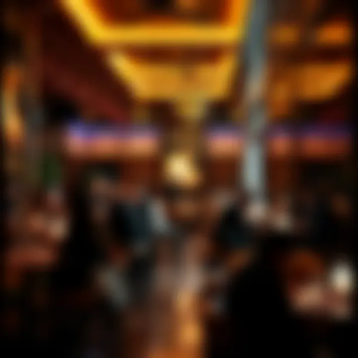 A bustling restaurant interior filled with patrons enjoying their meals