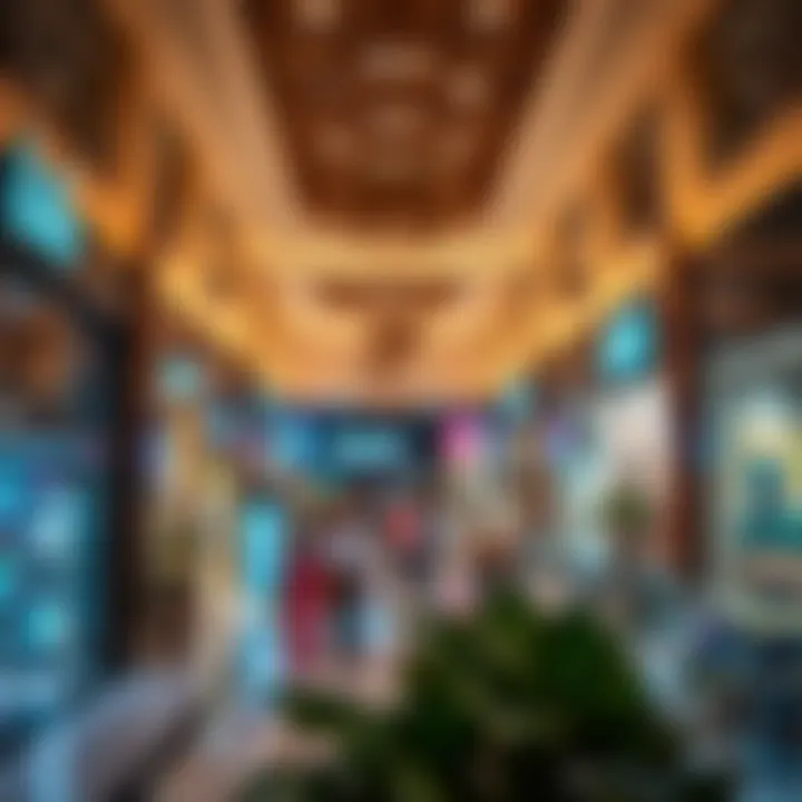 Interior Retail Experience at Safari Mall Interior shot of Safari Mall highlighting diverse retail options