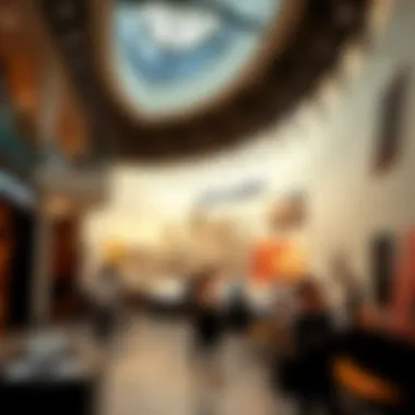 Cultural Exhibition Space at Expo Mall Cultural exhibition space within the mall highlighting local art