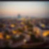 Stunning view of Damac Hills community