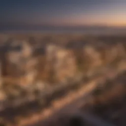 Panoramic view of Wasl Village showcasing its architectural beauty