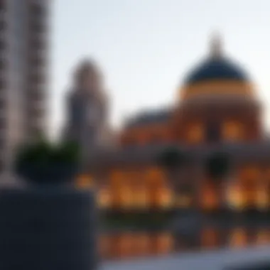 Architectural elegance of Palace Residences