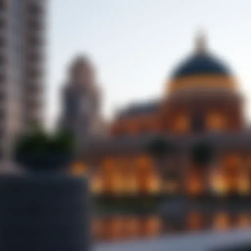 Architectural elegance of Palace Residences