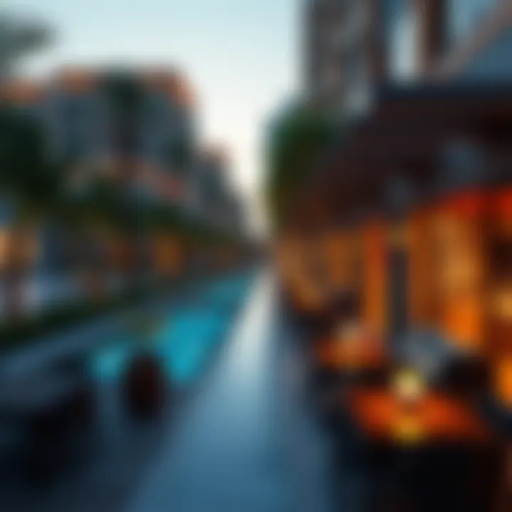 Vibrant lifestyle surrounding Palace Residences