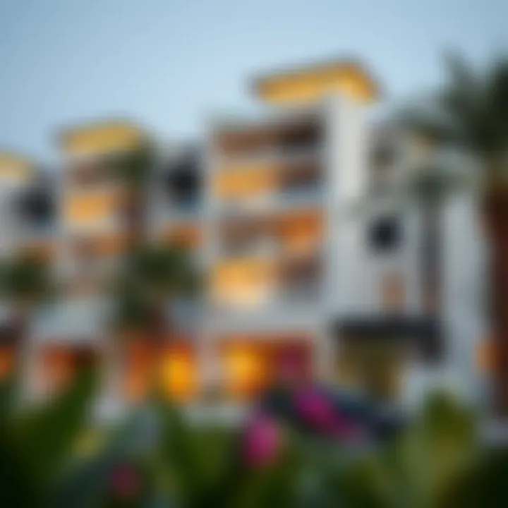 A visual representation of a luxury residential project