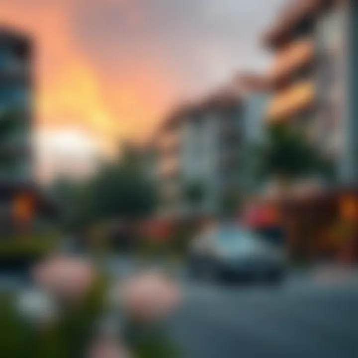 Community surrounding Glitz Residence 3, highlighting lifestyle