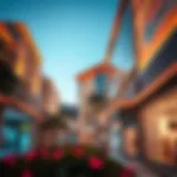 A vibrant view of Hamriya Shopping Center showcasing its architectural elegance