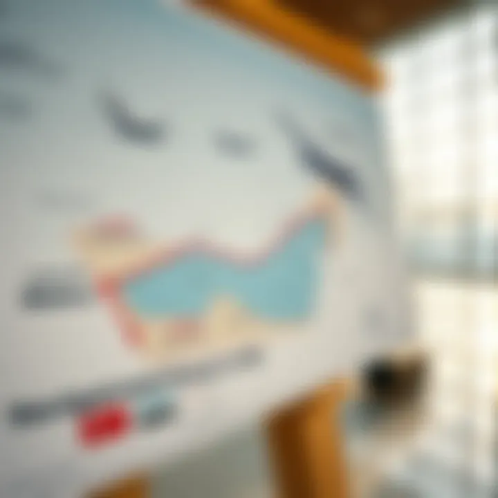 Navigating Travel Zones in the UAE Map highlighting UAE travel zones and restrictions