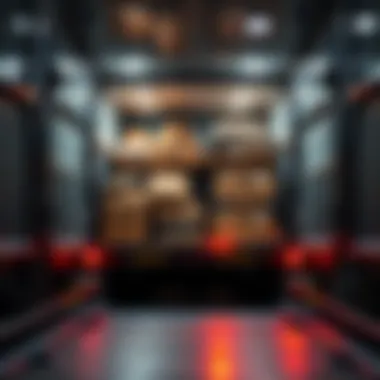 Transport Vehicle Ready for Relocation A well-organized vehicle for transporting belongings