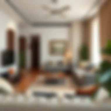 Cozy apartment interior reflecting affordable living options