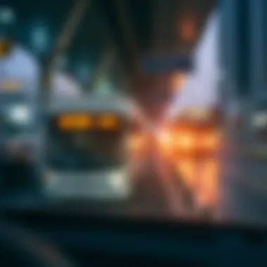 Public transport options in Dubai emphasizing cost-effective travel