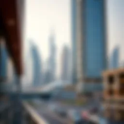Stunning skyline view of Dubai showcasing modern architecture