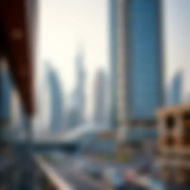 Stunning skyline view of Dubai showcasing modern architecture