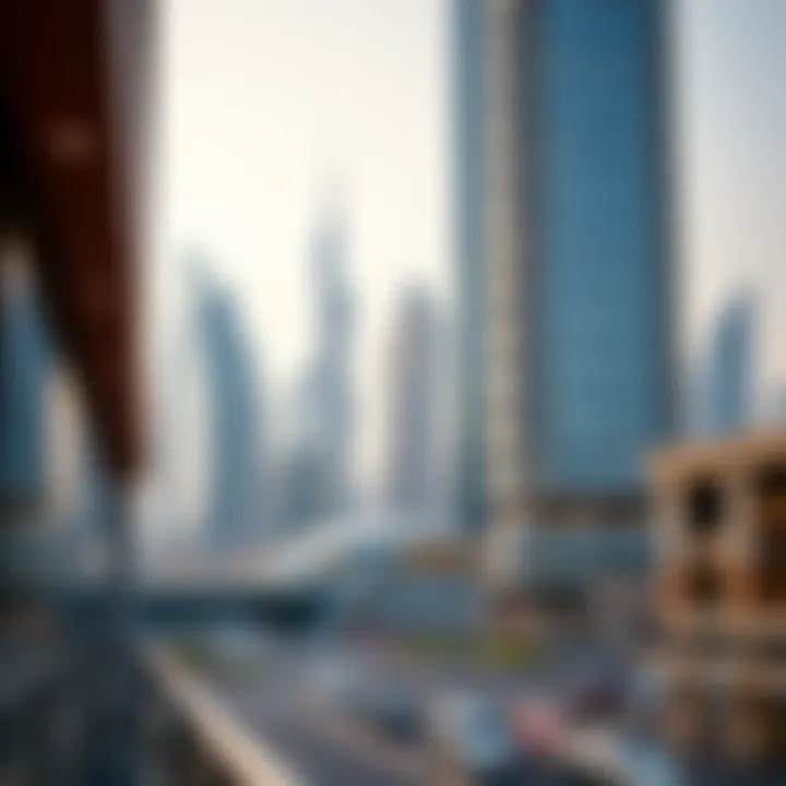 Stunning skyline view of Dubai showcasing modern architecture