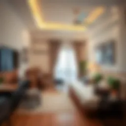 Cozy room interior in Al Barsha 1