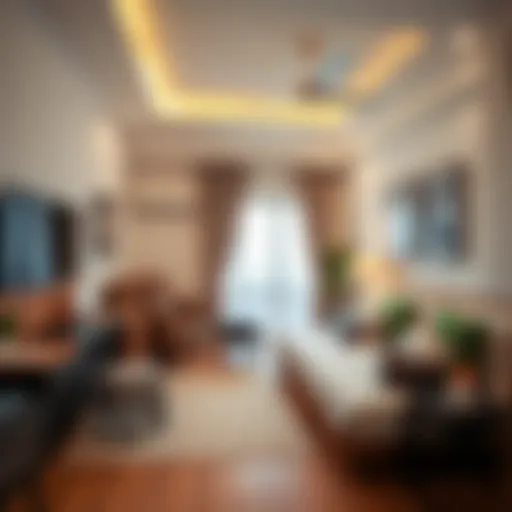 Cozy room interior in Al Barsha 1