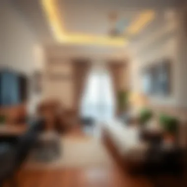 Charming Room Setup in Al Barsha 1 Cozy room interior in Al Barsha 1