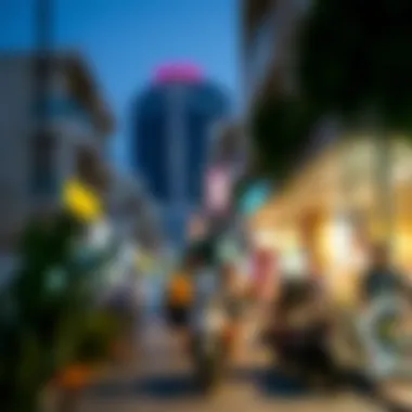 Lively Atmosphere in Al Barsha 1 Vibrant neighborhood scene of Al Barsha 1