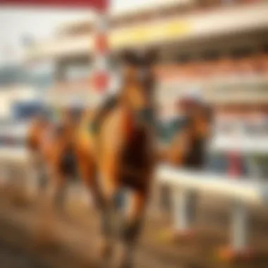 Vibrant horse racing event showcasing the excitement of the sport