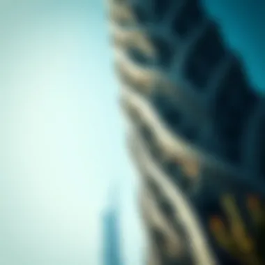 The twisting design of the Cactus Tower, representing innovation in architecture