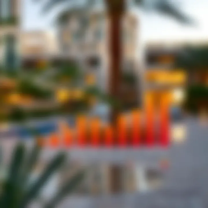 Market trends graph illustrating investment potential in Alain Park real estate.