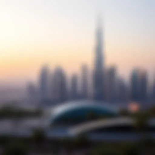 Panoramic view of TopGulf Dubai showing iconic skyscrapers