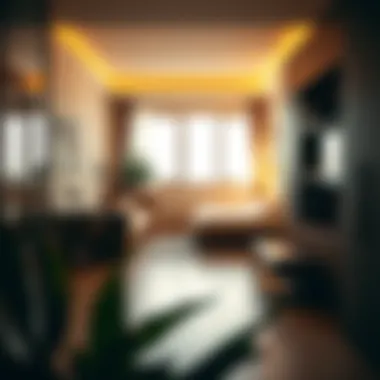 View of a shared living space in Deira showcasing bedspaces