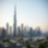 Stunning skyline of Dubai showcasing luxury properties