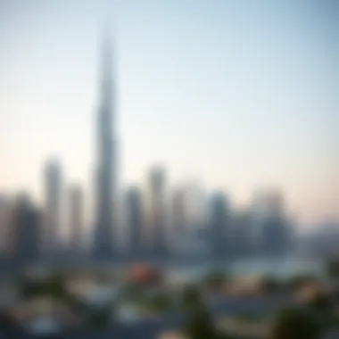 Stunning skyline of Dubai showcasing luxury properties