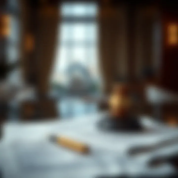 Legal documents symbolizing the legal framework for property buyers