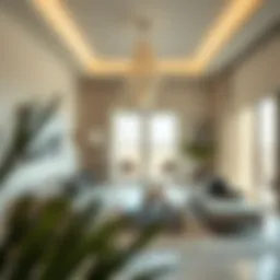 Tranquil living space in Dubai